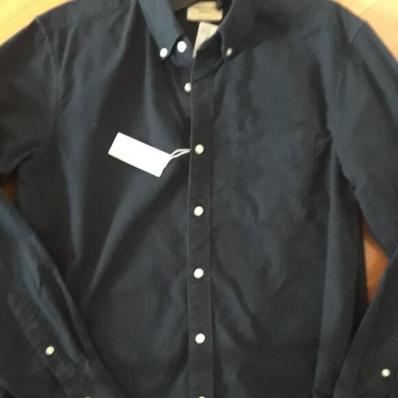 100% Brushed Cotton Deep Navy Blue Shirt For Boys - Picture 2 of 7